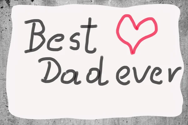 Card on the occasion of Father's Day — Stock Photo, Image