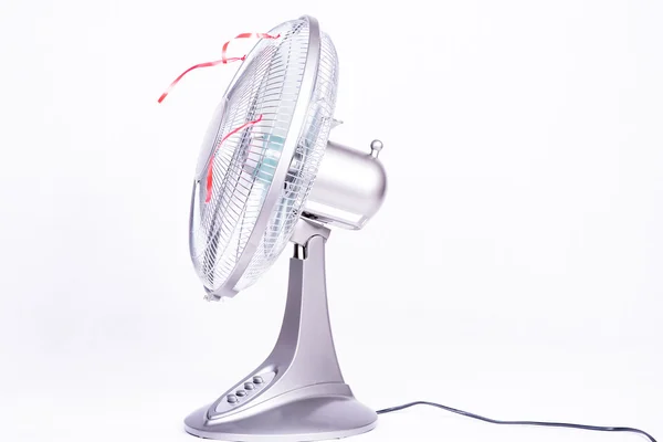 Új ventilátor egy fehér háttér — Stock Fotó