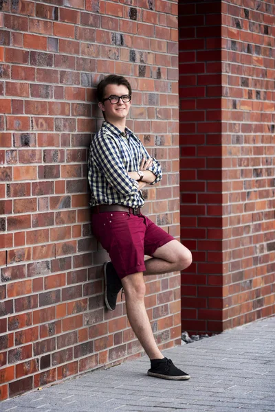 Urban portrait of a young man — Stock Photo, Image