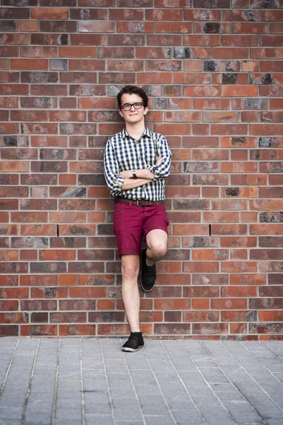 Urban portrait of a young man — Stock Photo, Image