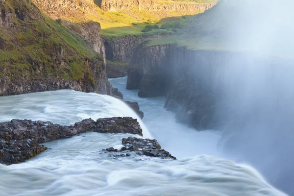 Gullfoss-vízesés, Izland — Stock Fotó