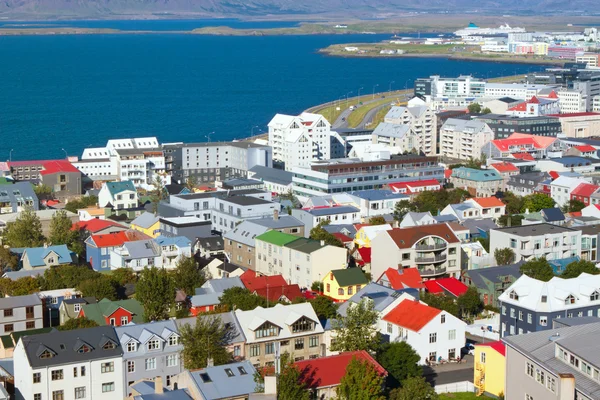アイスランドの首都レイキャビク — ストック写真