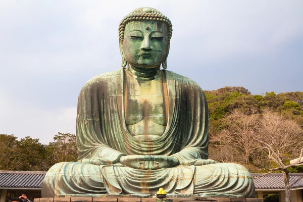 Den stora Buddhastatyn Kamakura, japan Royaltyfria Stockfoton