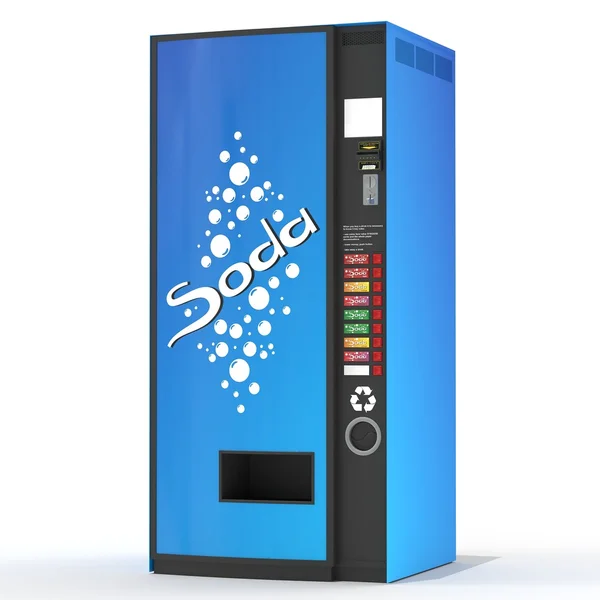 Download Vending Machine for snacks or soda, food and drink with empty shelves. Set of colored automat ...