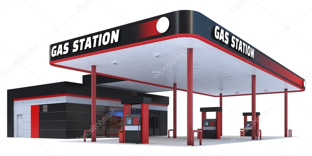 Download 253+ Gas Station Mockup Popular Mockups