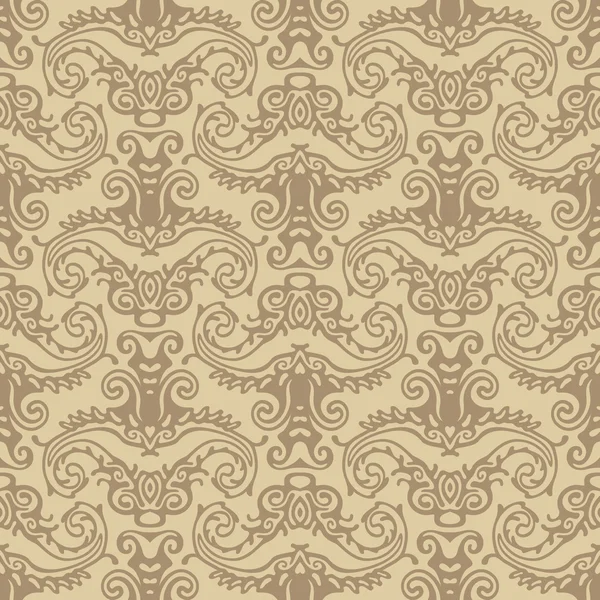 Damask wallpaper — Stock Vector