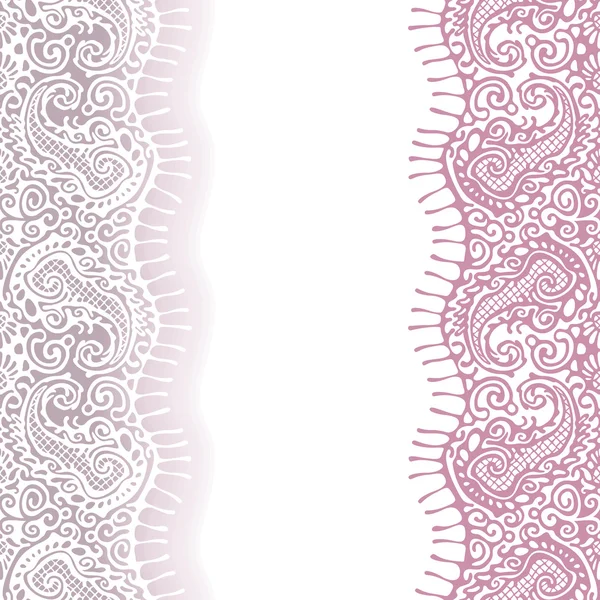 Lace ribbon — Stock Vector