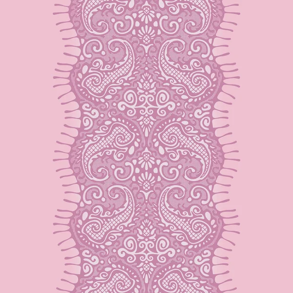 Lace ribbon — Stock Vector