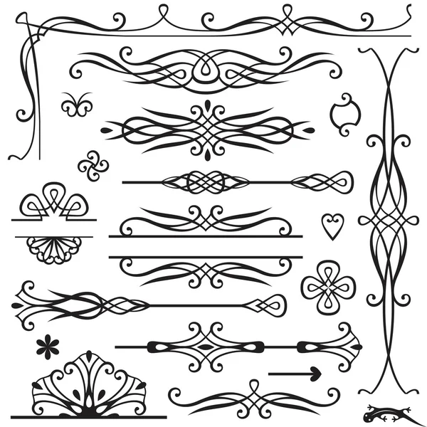 Retro sayfa dekorasyon