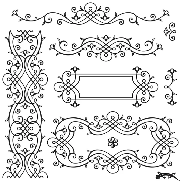 Retro sayfa dekorasyon