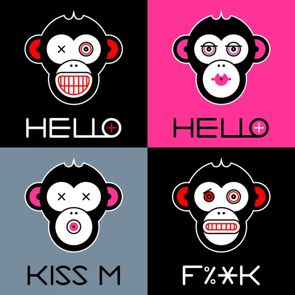 Resim - komik maymun