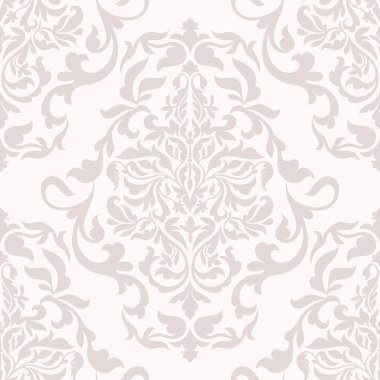 damasko güzel arka plan ile zengin, eski stil, lüks süsleme, pembe moda Dikişsiz desen