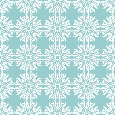 Sorunsuz vektör duvar kağıdı ve kağıt sarma Vintage tarzı desen tasarım, Şam güzel arka plan, çiçek süsleme, moda