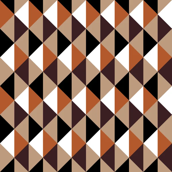 レトロなスタイルで、流行の抽象的な背景の幾何学的ベクトル パターン — ストックベクタ