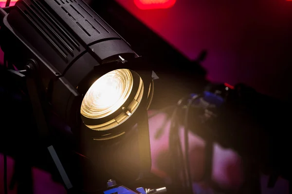 Stage light source closeup — Stock Photo, Image