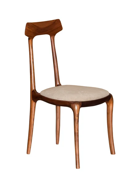 Μοντέρνα καφέ καρέκλα απομονωθεί — Φωτογραφία Αρχείου