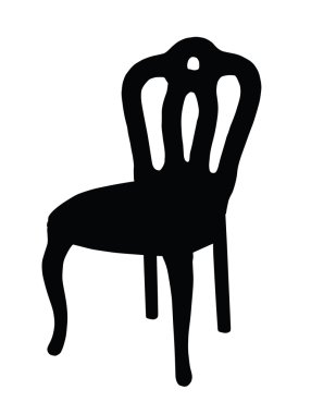 Klasik sandalye silüeti