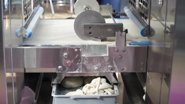 Automatic bakery line — Stock Video