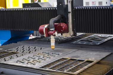 Makine sabit metal lazer kesim için