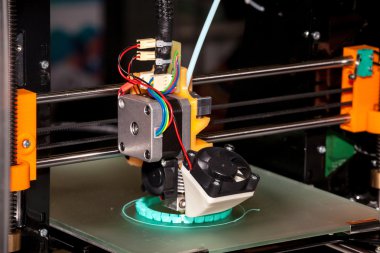 Çalışma 3d printerlere harcama maddeler