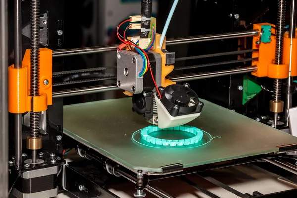 Stampante 3D funzionante — Foto Stock