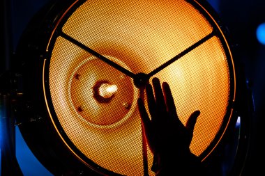 Sahne ışık kaynağı portre