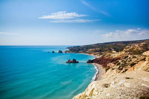 Aphrodites narodzin plaży w Paphos, Cypr — Zdjęcie stockowe