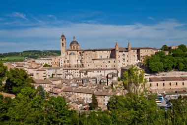 Ortaçağ Şehir Urbino, İtalya