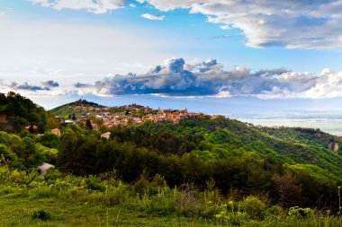 Signagi veya Sighnaghi şehir Gürcistan
