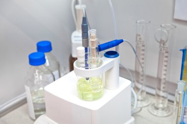 Modern laboratuvar iç