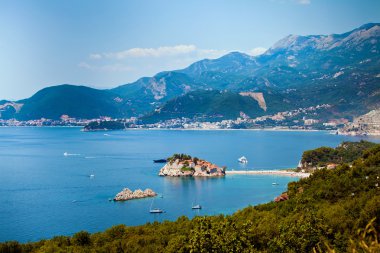 Sveti stefan Adası nda Karadağ