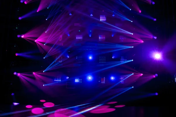 Bunte Bühne Licht Hintergrund — Stockfoto