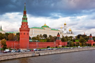 Moskova kremlin görünümü