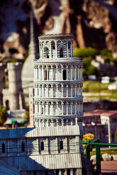 Parque de miniaturas en Rímini, Italia — Foto de Stock