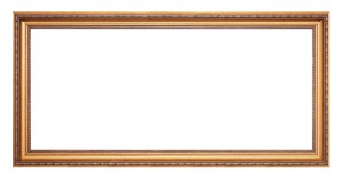 resim çerçevesi beyazda izole edildi