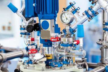 Chemical processing reactor systems closeup