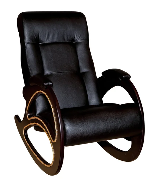 Piele balansoar scaun — Fotografie, imagine de stoc