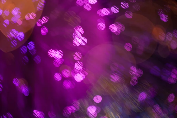 Multicolored  lights with bokeh abstract background — Stock Photo, Image