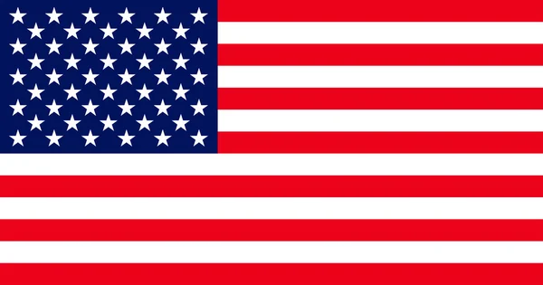 Σημαία Ηνωμένων Πολιτειών της Αμερικής — Φωτογραφία Αρχείου