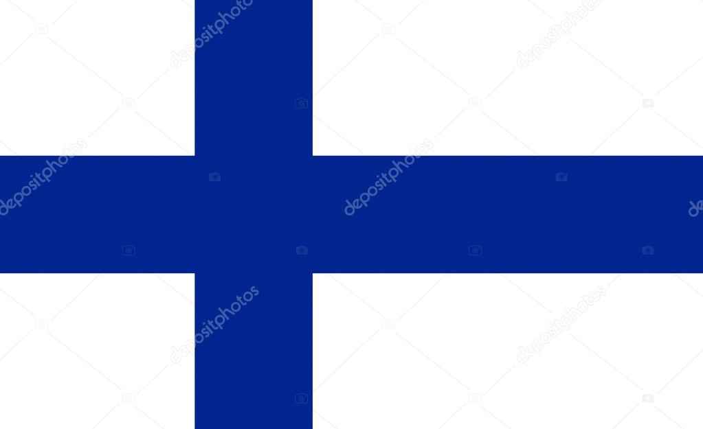 Official flag of Finland