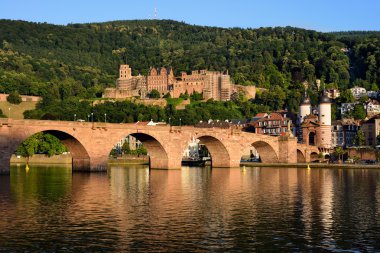 tarihi castle Heidelberg, Almanya
