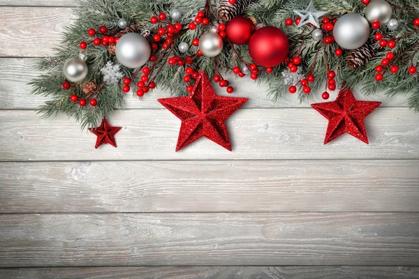 Sfondo in legno moderno per Natale — Foto Stock