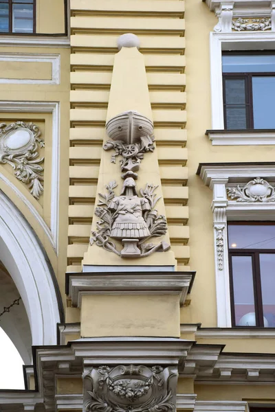 건물은 1898 년부터 1900 년까지 건축가인 수드에 러시아 상트페테르부르크 2020 — 스톡 사진