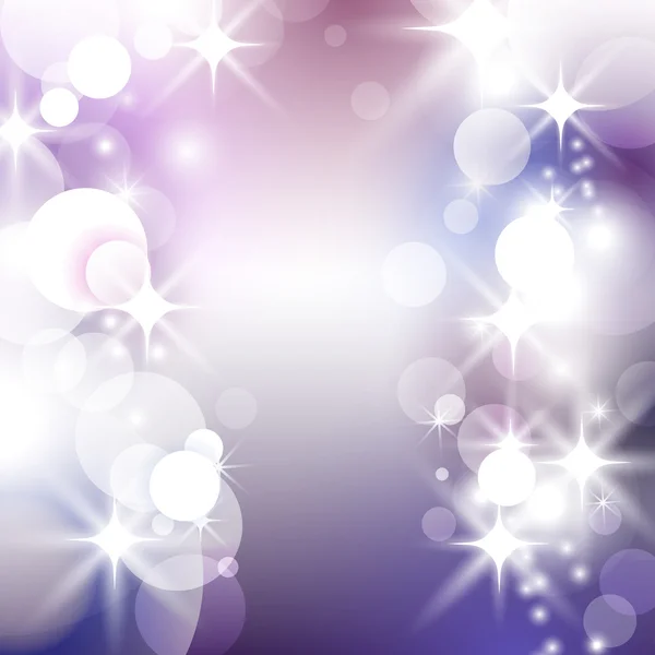 Abstrakter Hintergrund mit glitzerndem Stern und Lichtbeugung. Vektorgrafiken
