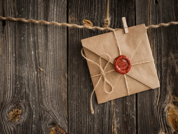 Love Letter and pencil — Stock Photo, Image