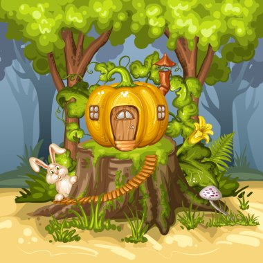 Çizgi film house kabak yapılan gnome için