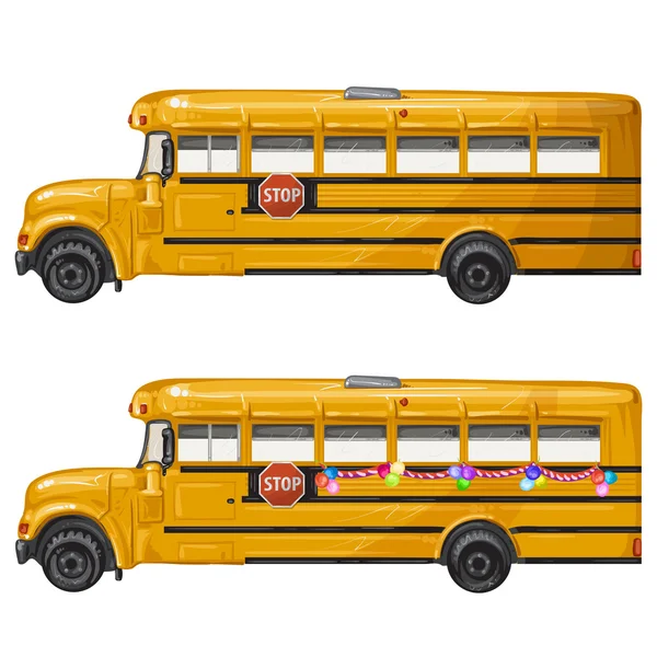 Schoolbus — Stockvector