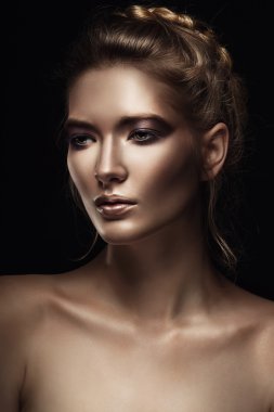 şehvetli sarışın kadın