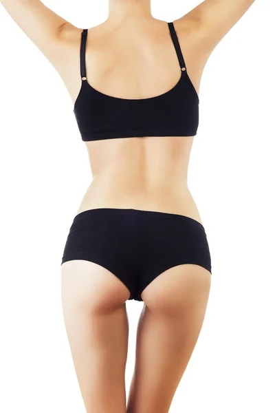 Slim woman from back — Stock Photo, Image