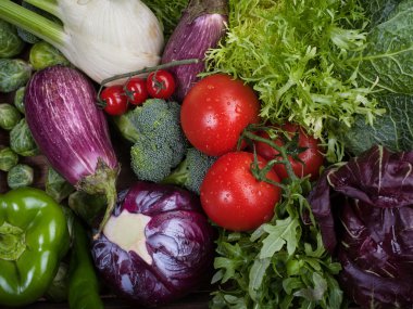 taze sebze karışımı